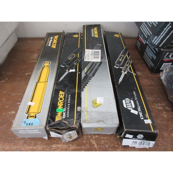 3 Monroe and 1 NAPA Shock Absorbers