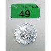 Image 1 : 1 Oz .9999 Silver 2012 Maple Leaf Coin 