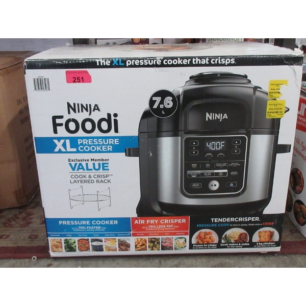 Ninja Foodi XL Pressure Cooker in Box