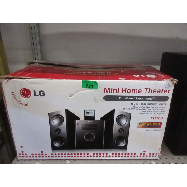 LG Mini Home Theater - Emotional Touch Panel
