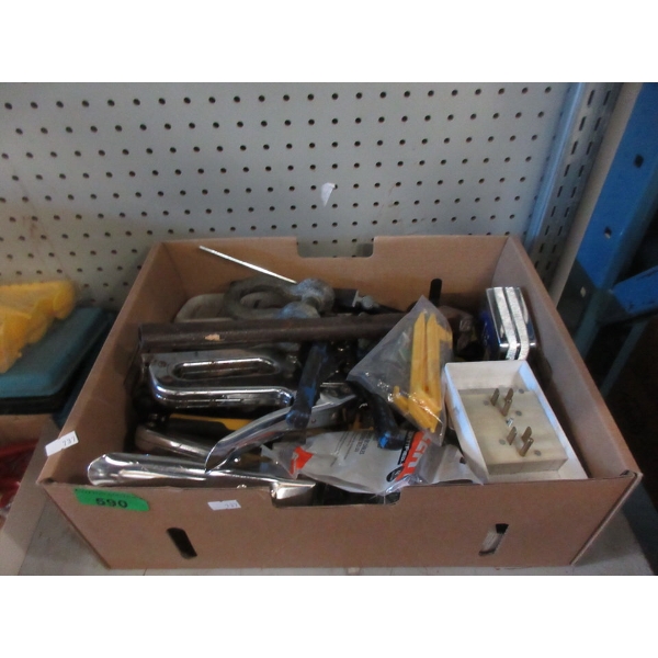 Box of Assorted Tools - Preowned 