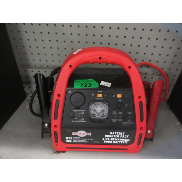 Motomaster Battery Booster Pack - No Box