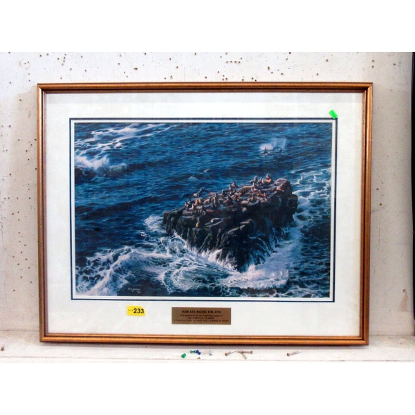 Sam Jackson Ltd. Edition Sea Lions Print 