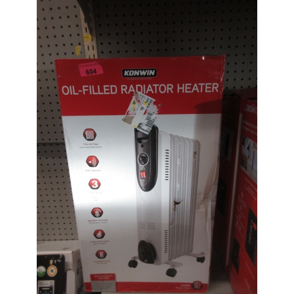 Konwin Oil-Filled Radiator Heater 