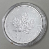 Image 1 : 1 Oz .9999 Silver 2018 Maple Leaf Coin 