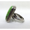 Image 3 : 13.7 Gram Copper Green Turquoise Ring 