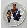 Image 1 : 1+Oz .9999 Silver 2016 Trinity Batman v Superman Coin 