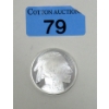 Image 1 : 1 Oz .999 Silver Indigenous/Buffalo Art Round 