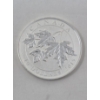 Image 1 : 1/2 Oz .9999 Silver 2015 Maple Leaves $10 Coin 