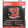 Image 1 : Red Galanz Retro Espresso Maker - 15 Bar Pressure
