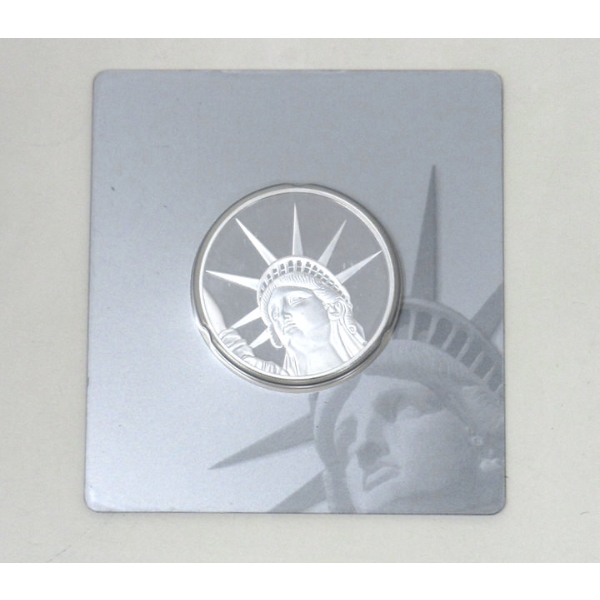 1.5 Oz  2017 Liberty .999 Silver Certified Round 