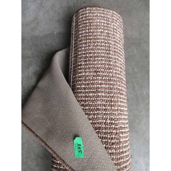 5' x 7' Brown Low Pile Area Carpet
