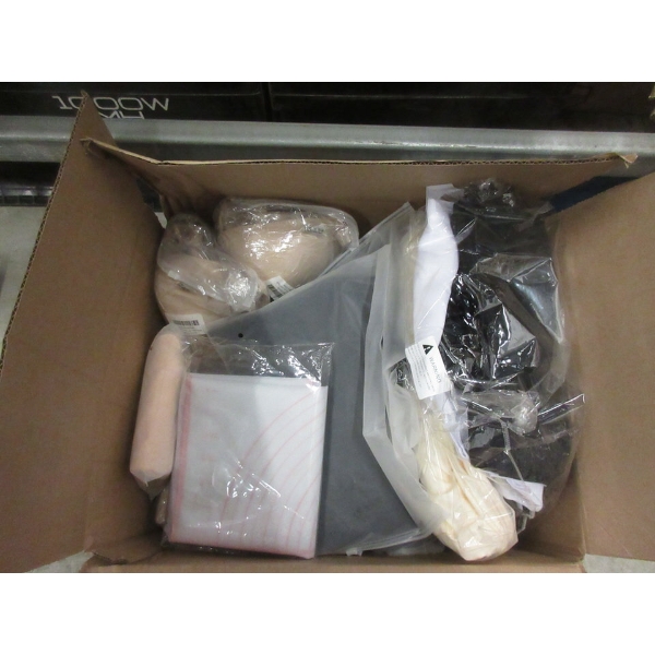 Box of Assorted Household and Clothing Goods