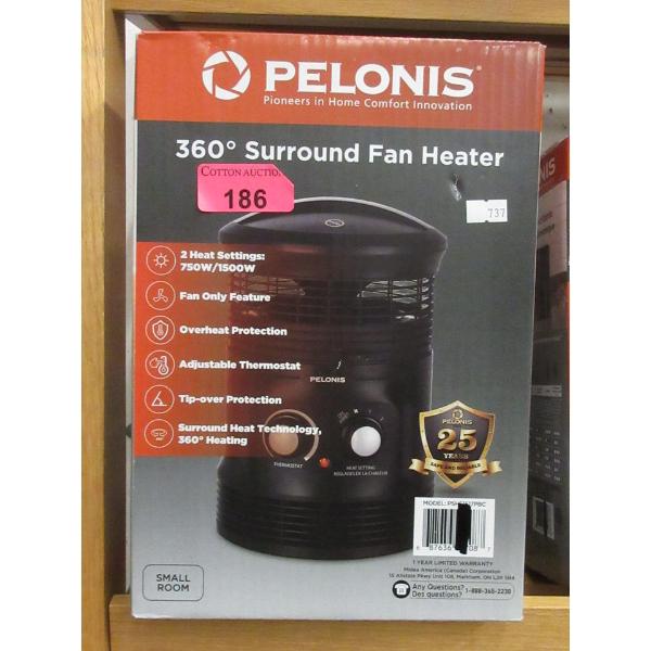 Pelonis 360 Degree Surround Heater - Adjustable Heat