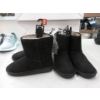 Image 1 : 2 New Pairs of Children's Black Fleece Lined Boots