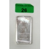 Image 1 : 10 Oz .999 Silver Scottsdale Lion Stackable Bar 