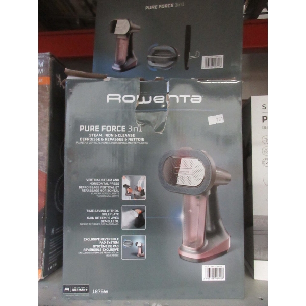 Rowenta Pure Force 3-in-1 Garment Steamer