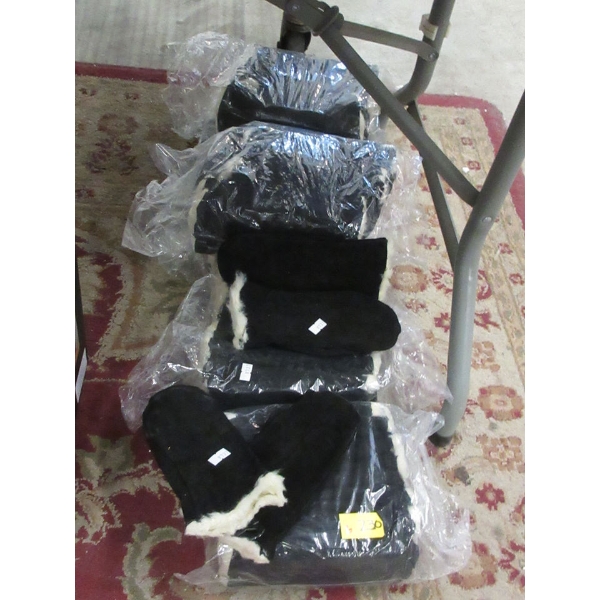 6 Packs of 6 New Pairs of Child's Leather Mitts