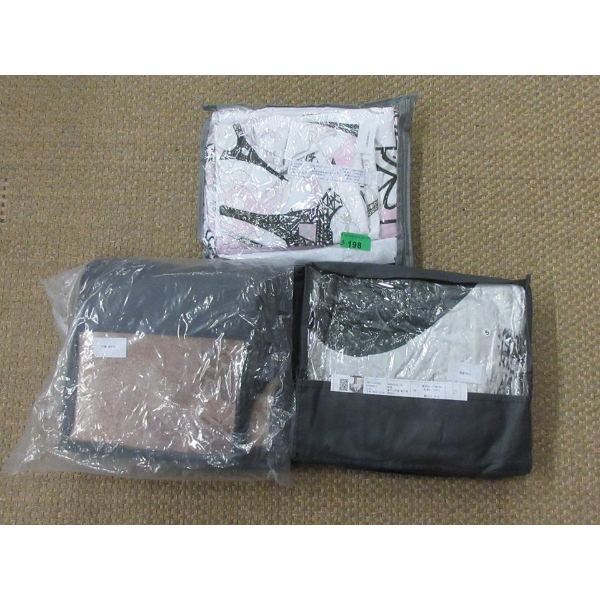 3 Assorted Twin Size Duvet Cover Sets 