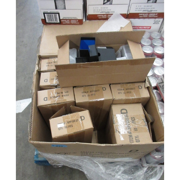 11 Boxes of 10 New Ring Boxes - Black