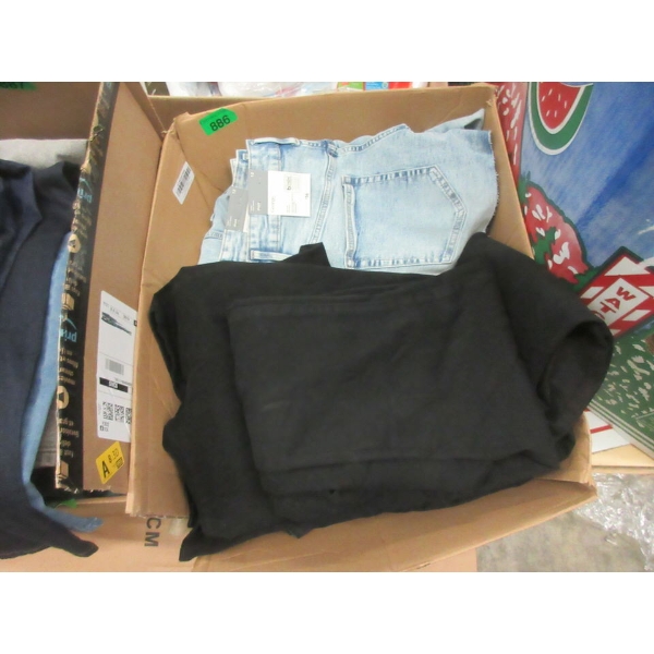 10 Pairs of George Jeans and Black Jeggings