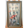 Image 1 : Abstract Paint on Canvas Wall Art 
