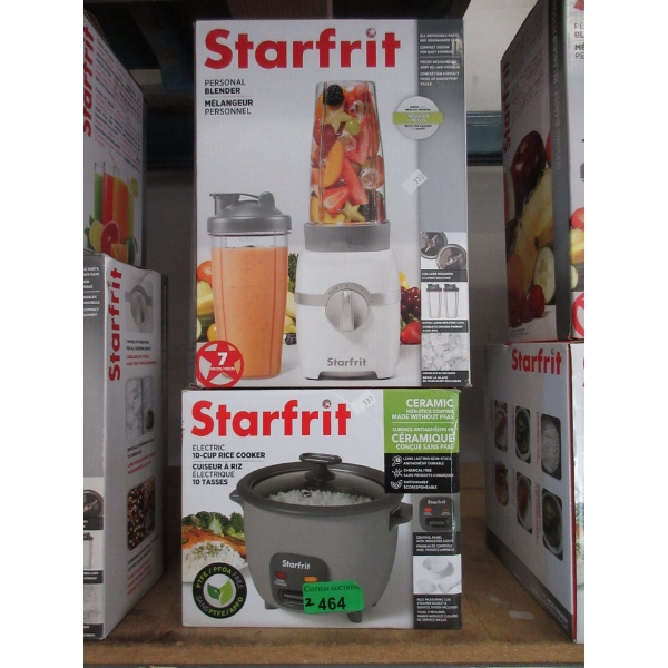 Starfrit Personal Blender & 10-Cup Rice Cooker
