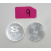Image 1 : 2 x 1 Oz .999 Silver Elemetal Rounds 