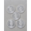 Image 1 : 5 x 1/10 Oz .999 Silver New Guinea Coins 