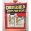 Image 1 : 1950s Chesterfield Cigarettes Metal Sign 