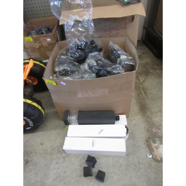 Solar De-Icing Lights & Box of New Chair Leg Protectors