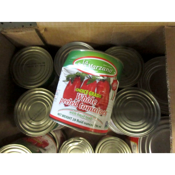 19 Dented Cans of Assorted Tomato Products