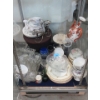 Image 1 : Shelf Lot of Vintage China, Glass and Porcelain