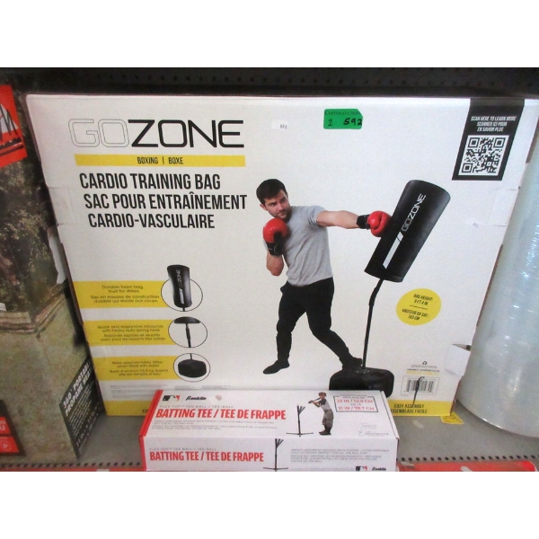 Cardio Training Bag and Children's Batting Tee