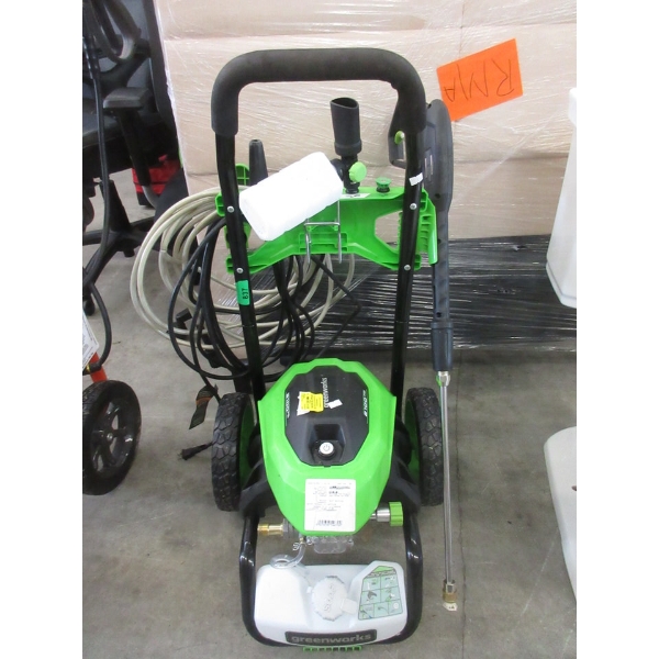 Greenworks 2100  PSI Pressure Washer 