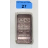 Image 1 : Rare 10 Oz .999 Silver Johnson Matthey Bar 