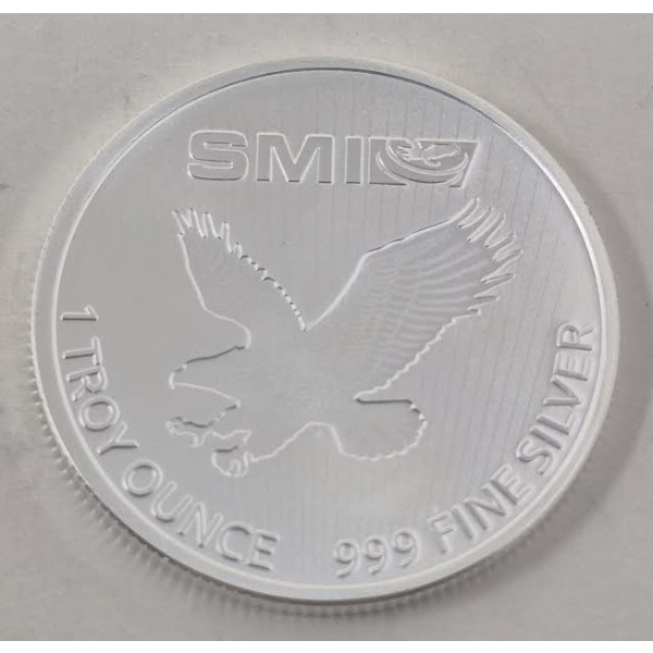 1 Oz .999 Silver Roman God Mercury Round 