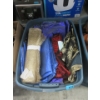 Image 1 : Tote of Assorted Sparkly Fabric Remnants