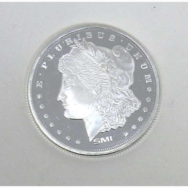 1 Oz .999 Silver E.Pluribus.Unum Round 
