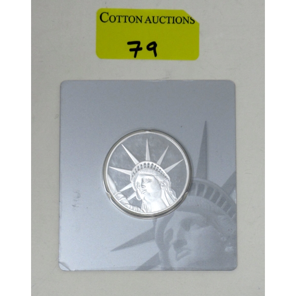 1.5 Oz .999 Silver PAMP Suisse Liberty Coin 