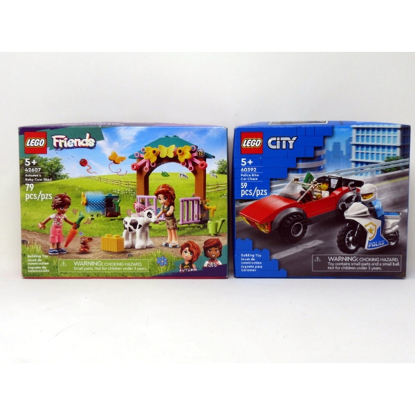 2 New LEGO  Building Toy Sets - Age 5+