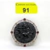 Image 1 : Large .925 Silver Sajen Balinese Pendant/Brooch