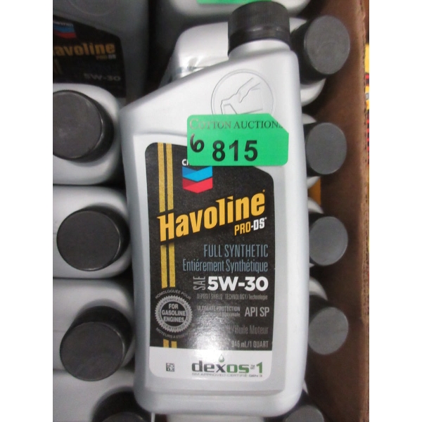 6 x 946ml Havoline 5W-30 Motor Oil
