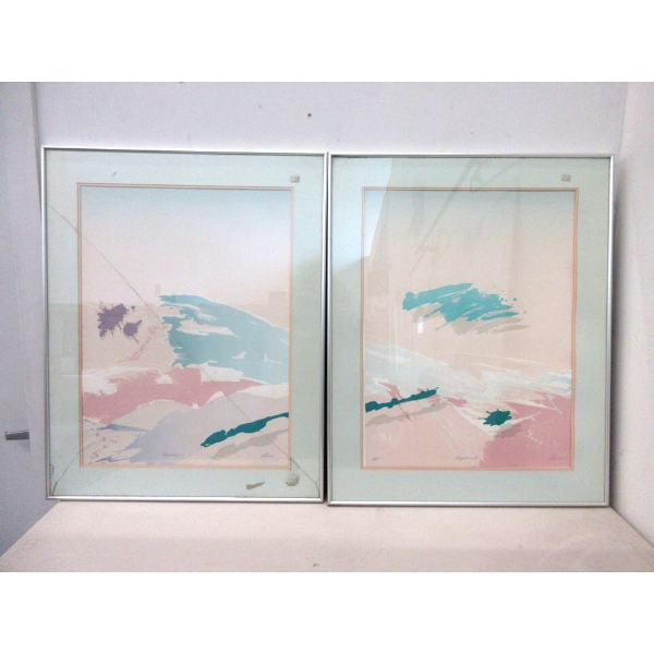2 Framed Artist Proof Prints by Hobart