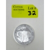 Image 1 : 1 Oz .9999 Silver African Wildlife Elephant Coin 