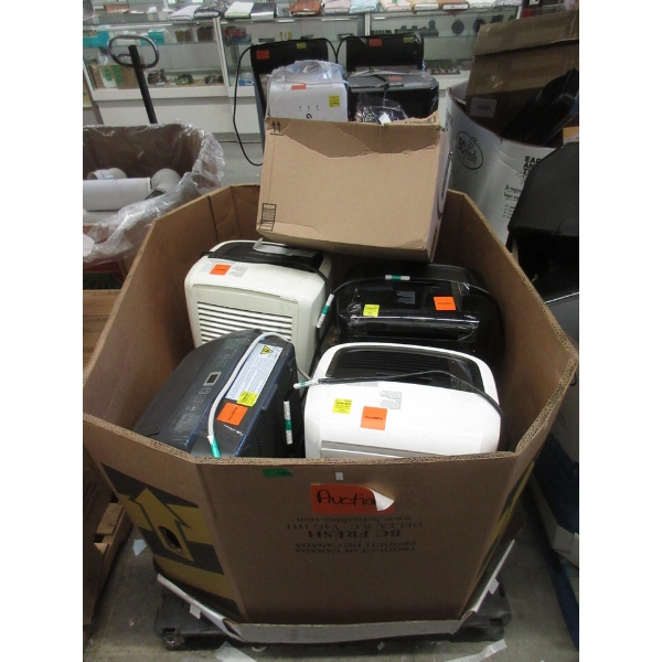 Skid of Assorted Portable Air Conditioners