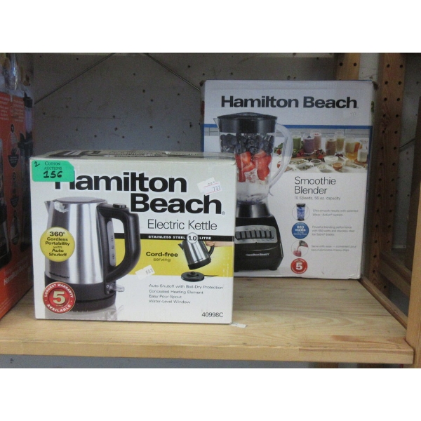 Hamilton Beach Smoothie Blender & Cordless Kettle