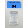 Image 1 : 1 Oz .999 Silver Indigenous/Buffalo Bar 
