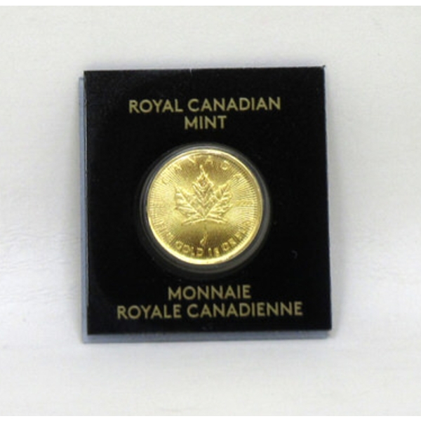 1 Gram .9999  Fine Gold 2023 Canada Maple Leaf Coin 