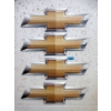 Image 1 : 4 New Metal Chevrolet Bow Tie Signs